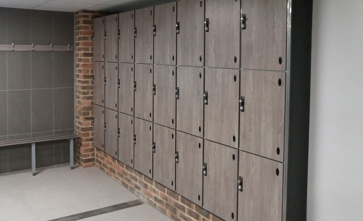 gym lockers
