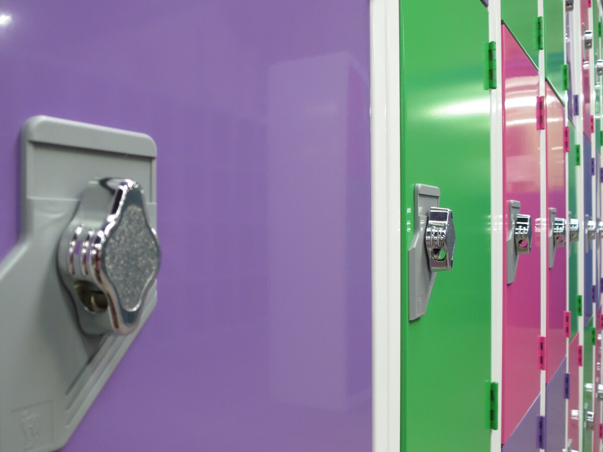 Mix Colours Metal Lockers
