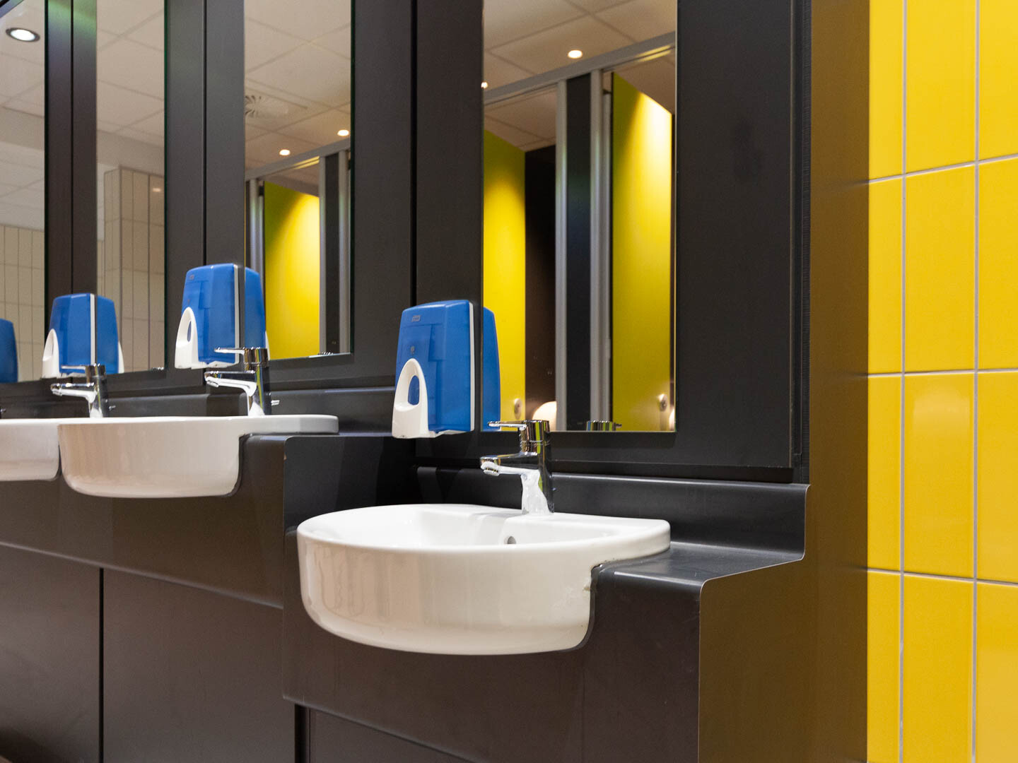 Vanity Units in a Leisure Centre