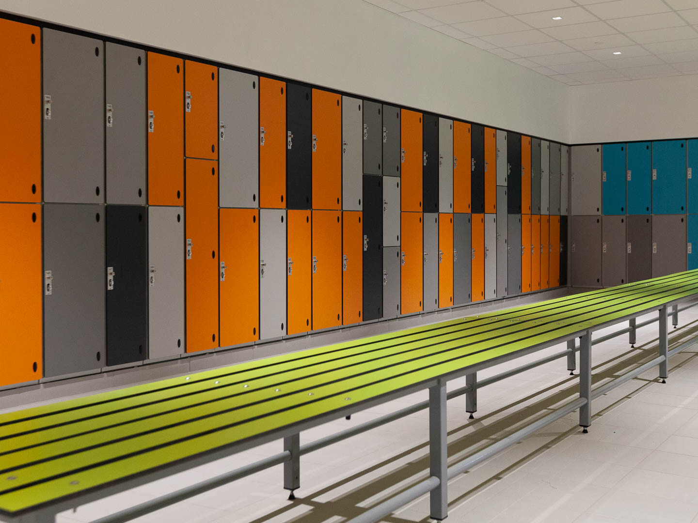 Bespoke Benches for Leisure Centre Locker Room