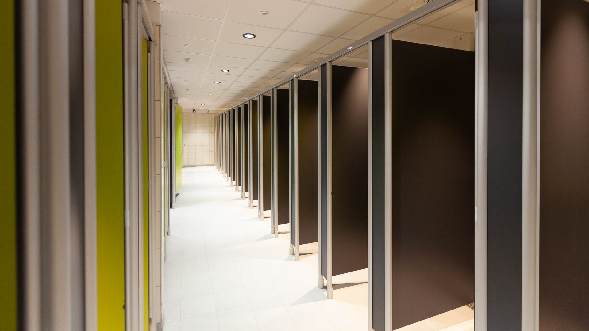 Fully Framed Toilet Cubicles Cubicles