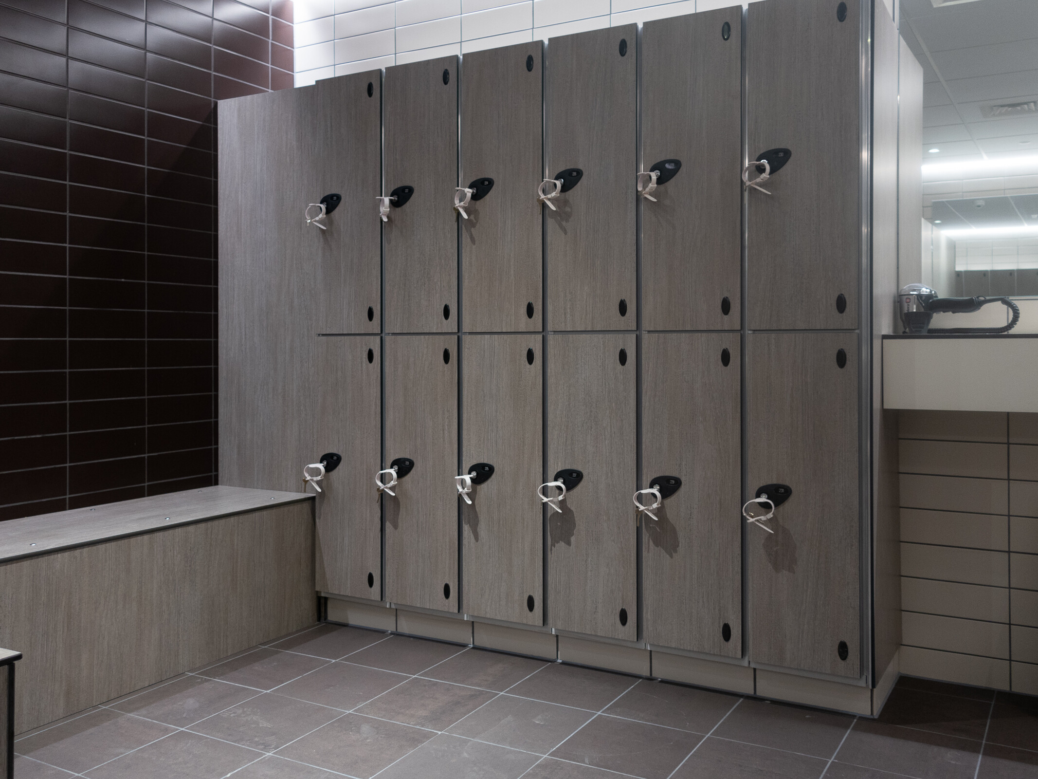 Leisure Lockers and Bespoke Bench Seating