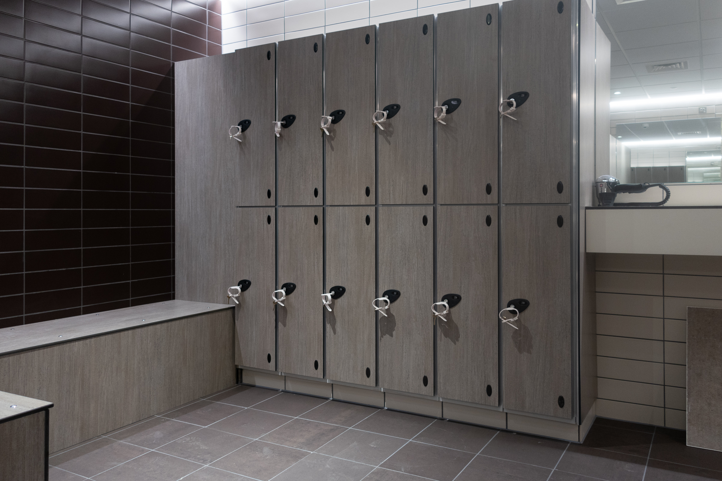 Leisure Lockers and Bespoke Bench Seating