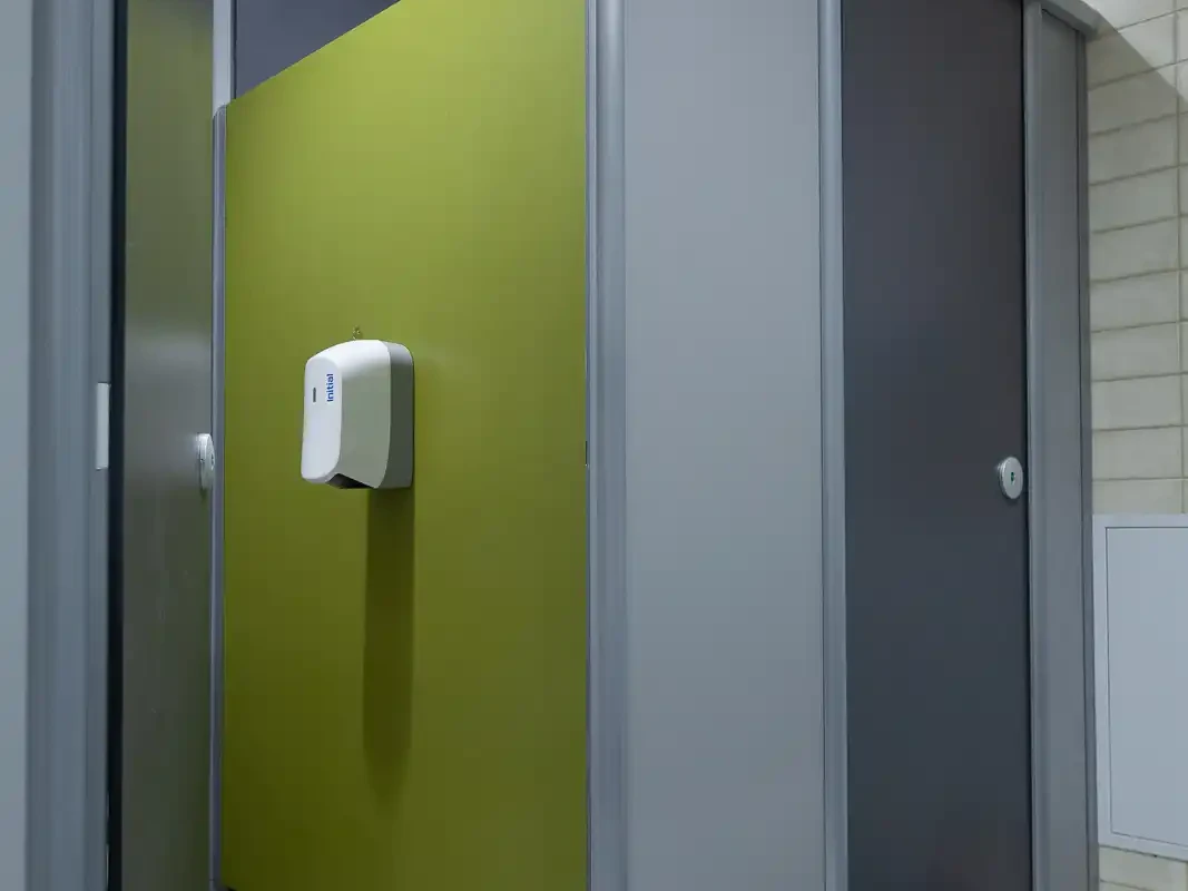 toilet cubicle