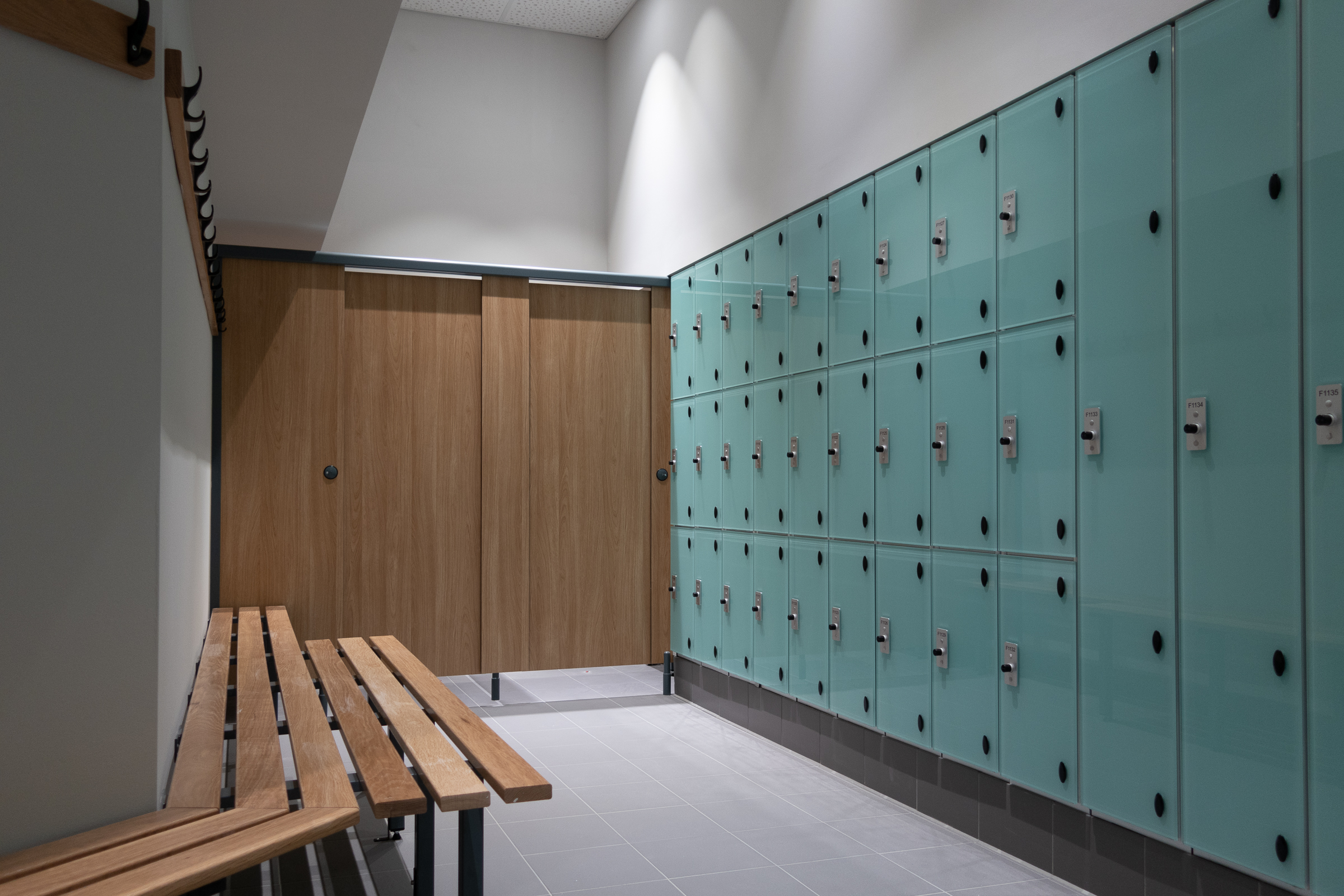 Glass lockers