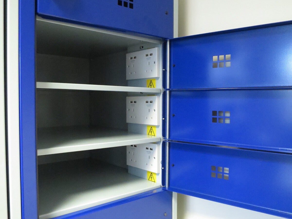 Police Charging Lockers