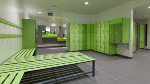 Bench Seating and Lockers