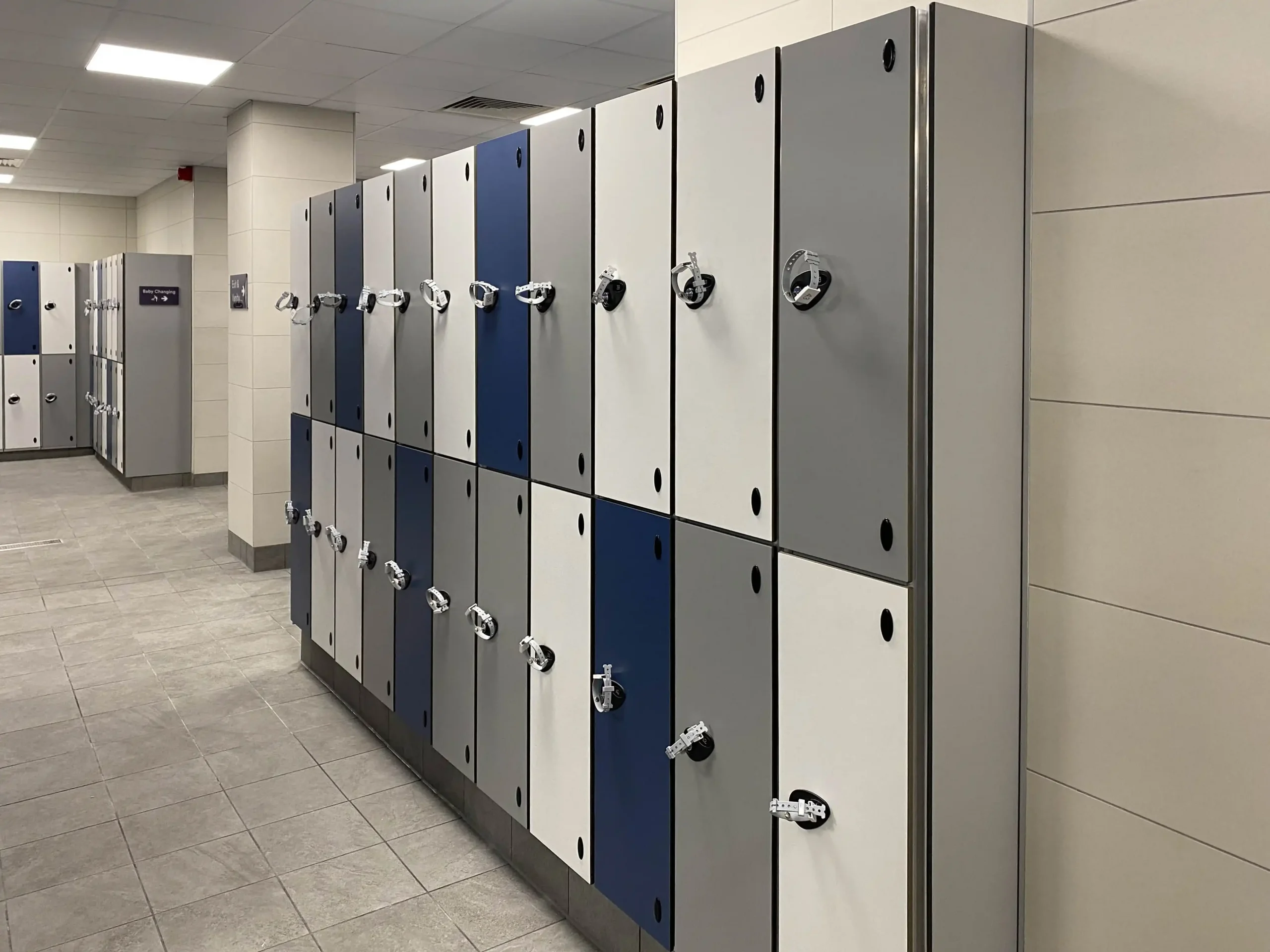 Romford Leisure Centre lockers