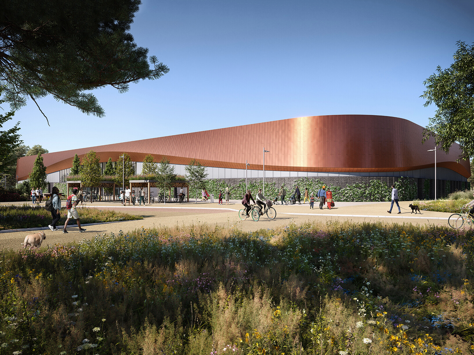 Lee Valley Ice Centre CGI