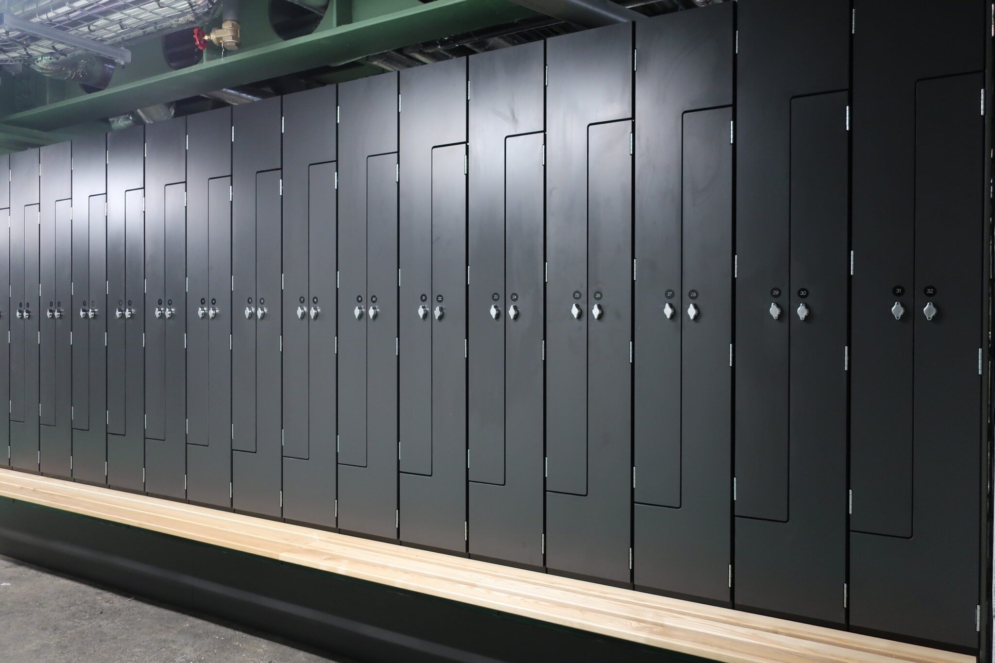 Heated Z Lockers at BT Bristol Helmsman Lockers & Cubicles