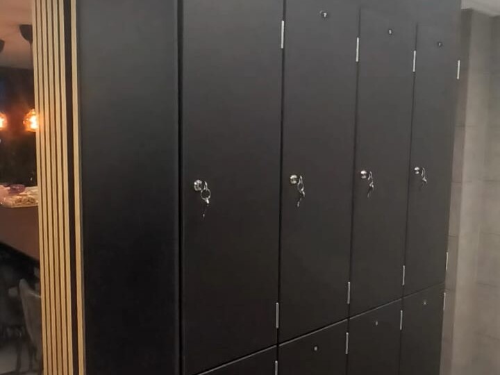 Black Laminate Locker