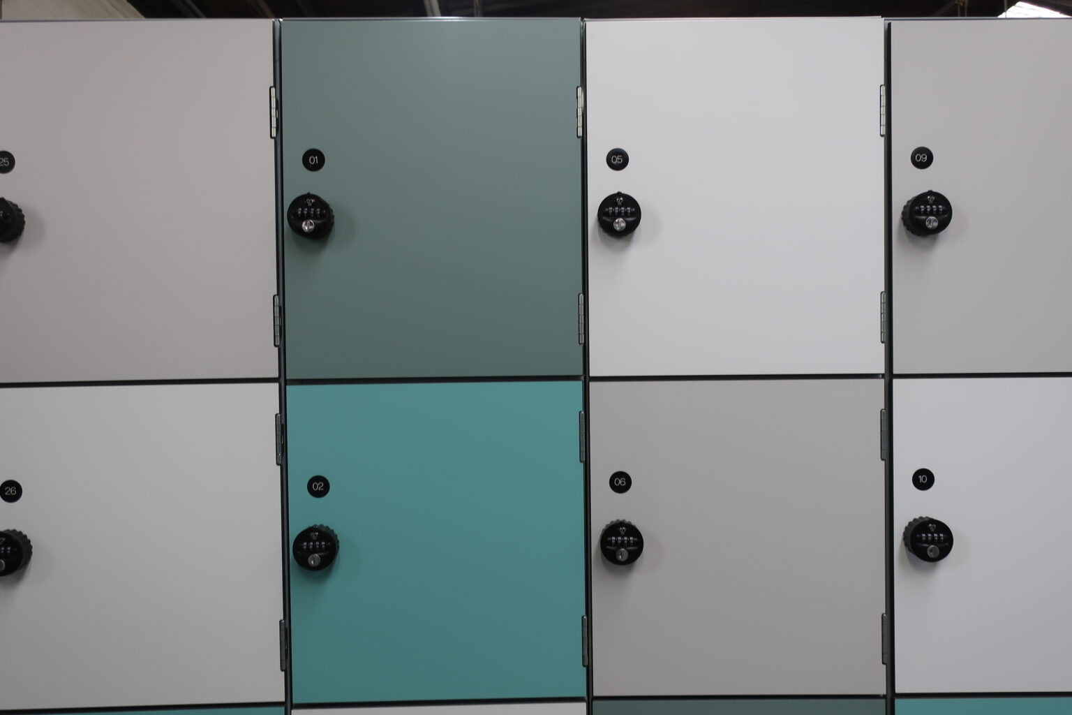 Laminate Lockers at Edinburgh Airport Helmsman