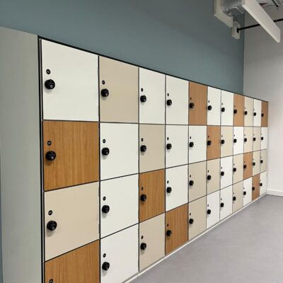 Laminate lockers