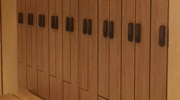 Z Lockers at Dover Street, London