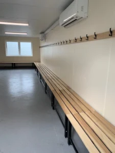 School changing room