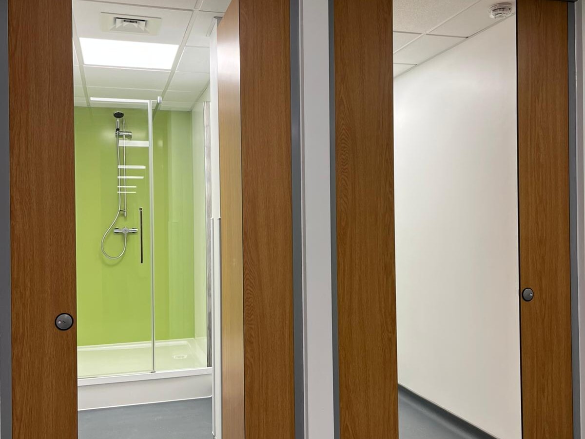 Floor to ceiling Cubicles