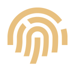 Badge Fingerprint Icon