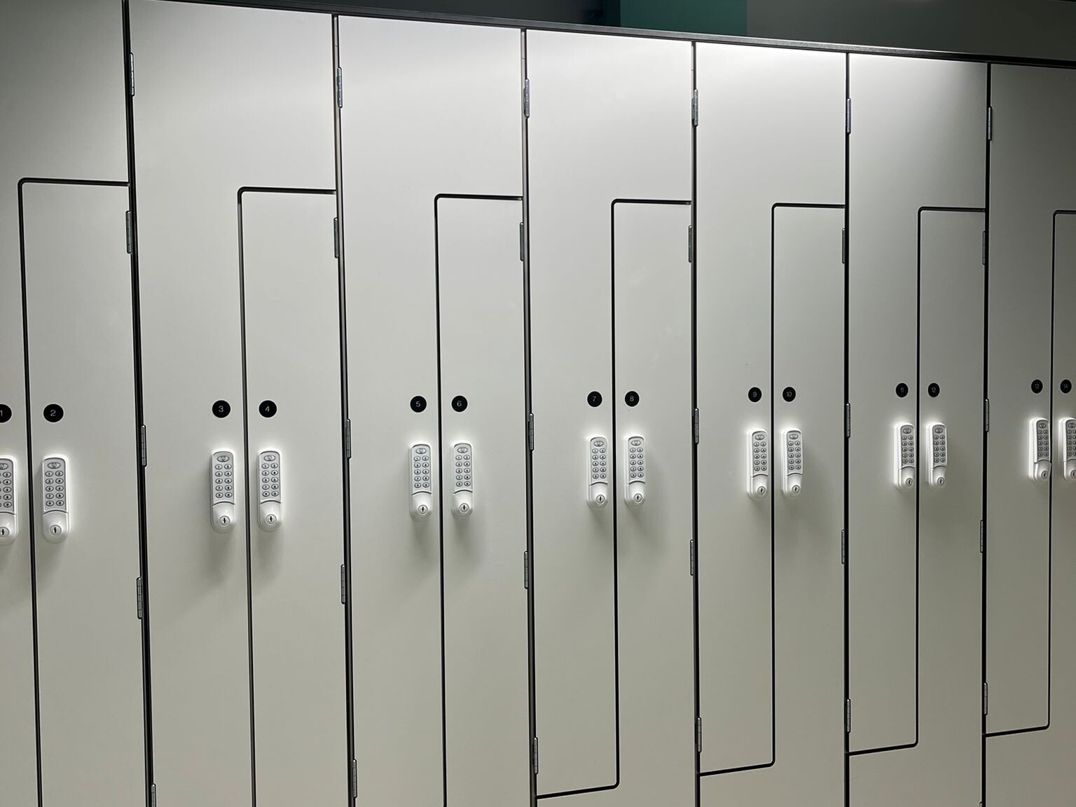 Heated lockers