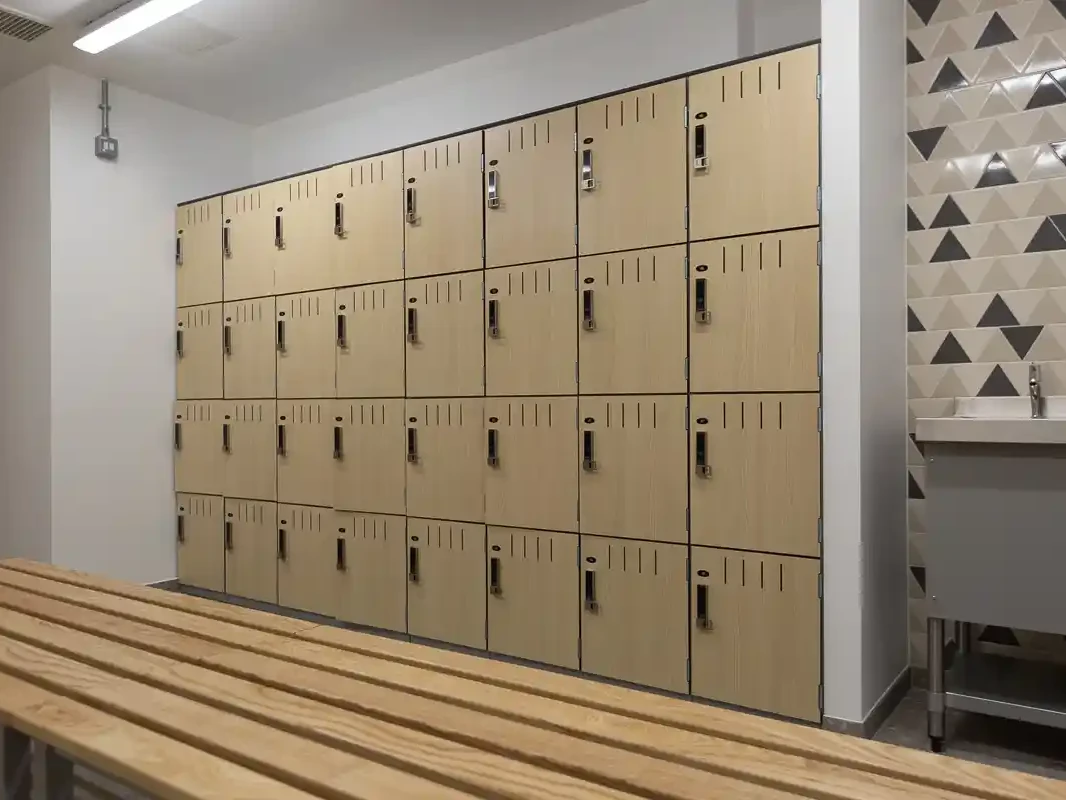 office laminate lockers